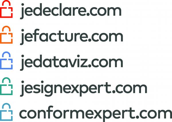jedeclare.com jesignexpert.com jefacture.com conformexpert.com jedataviz.com